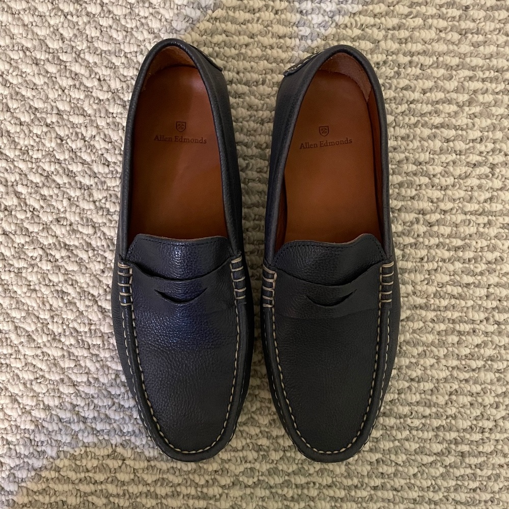Allen Edmonds Leather Loafers - never been worn!